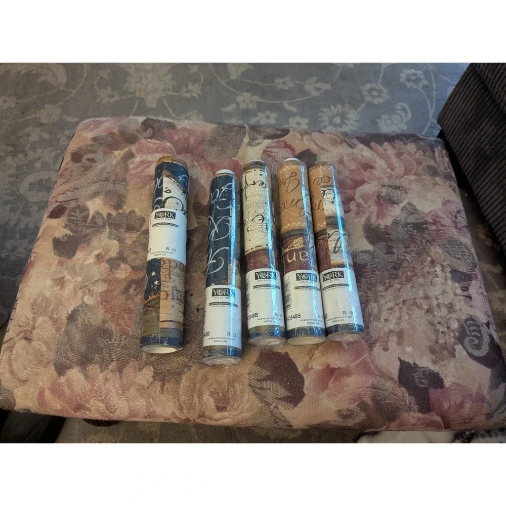 5 York Primitive Country Wall Paper Border